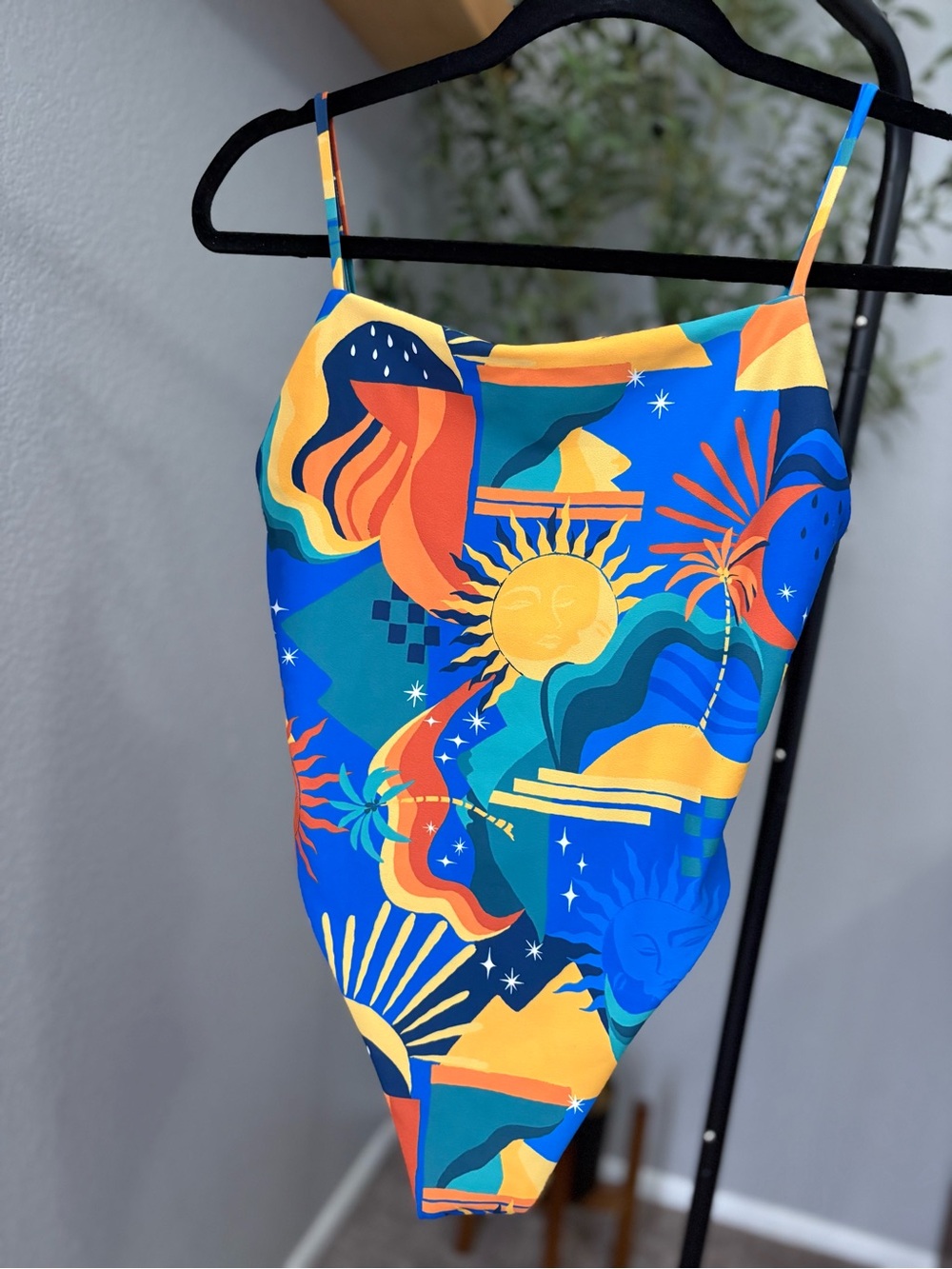SKATIE Tropical Print One-Piece Swimsuit - Picture 6 of 6